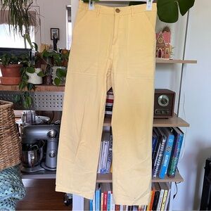 Women’s Big Bud Press Butter Yellow Work Pants